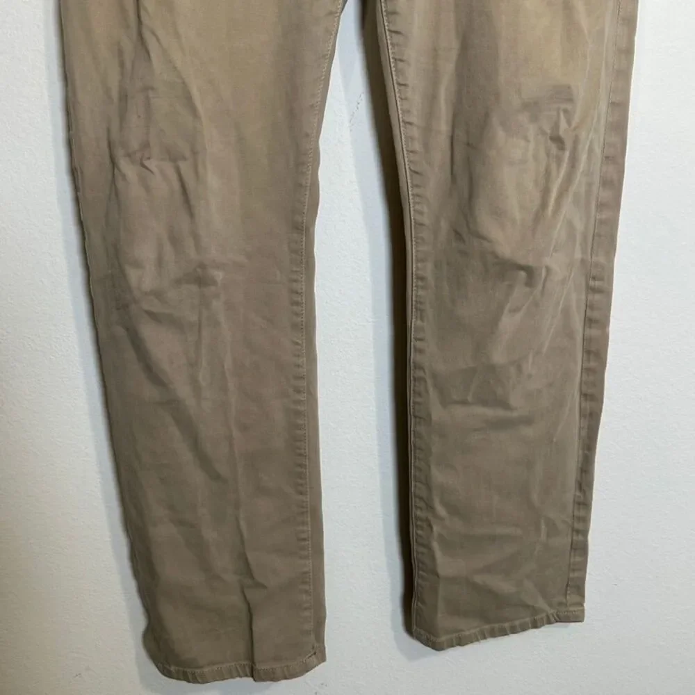 AG‎ The Graduate Tailored Leg Distressed Khaki Chinos Men's Pants 32x34
